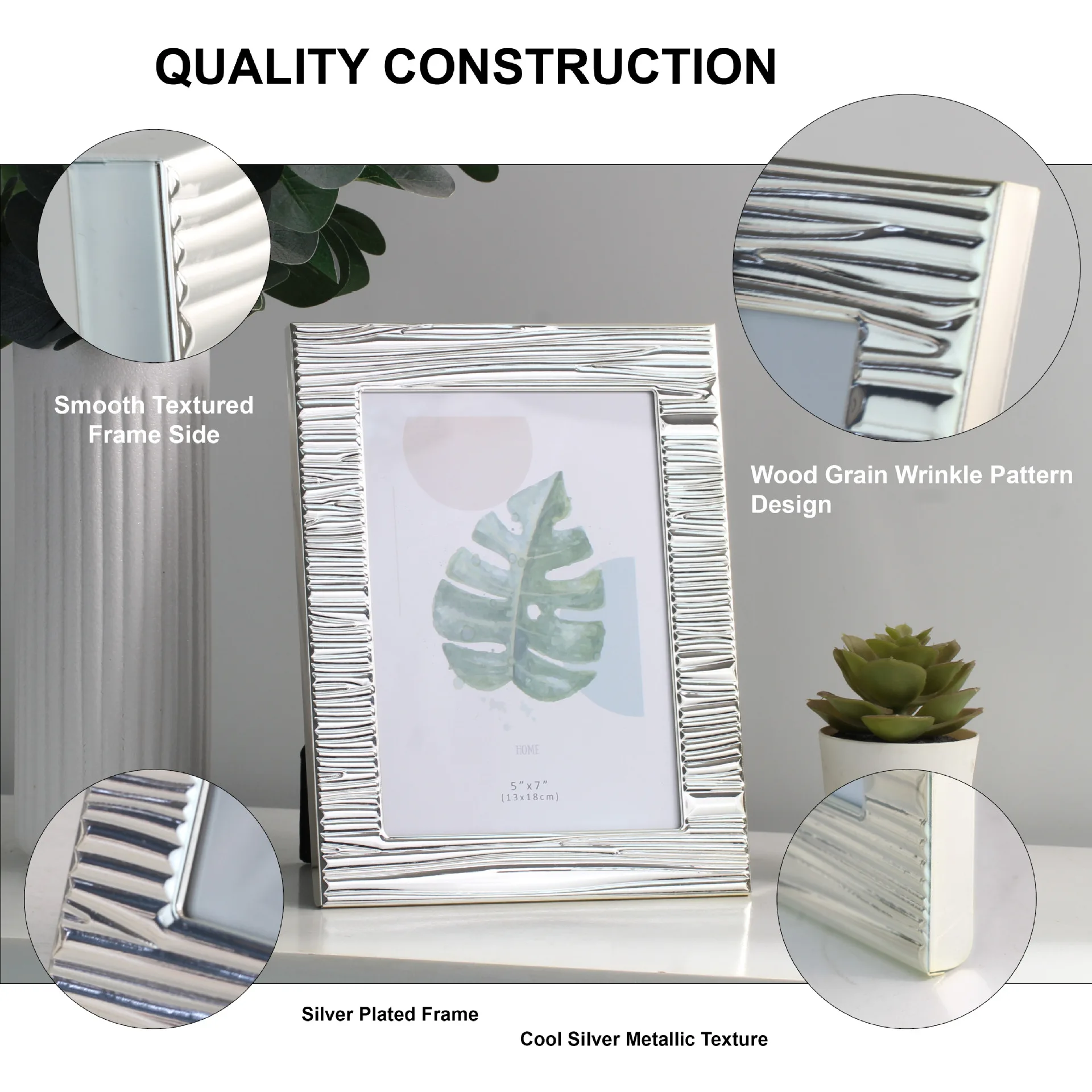Aluminum European Glass Photo  - Bamboo Photo Frame review and price