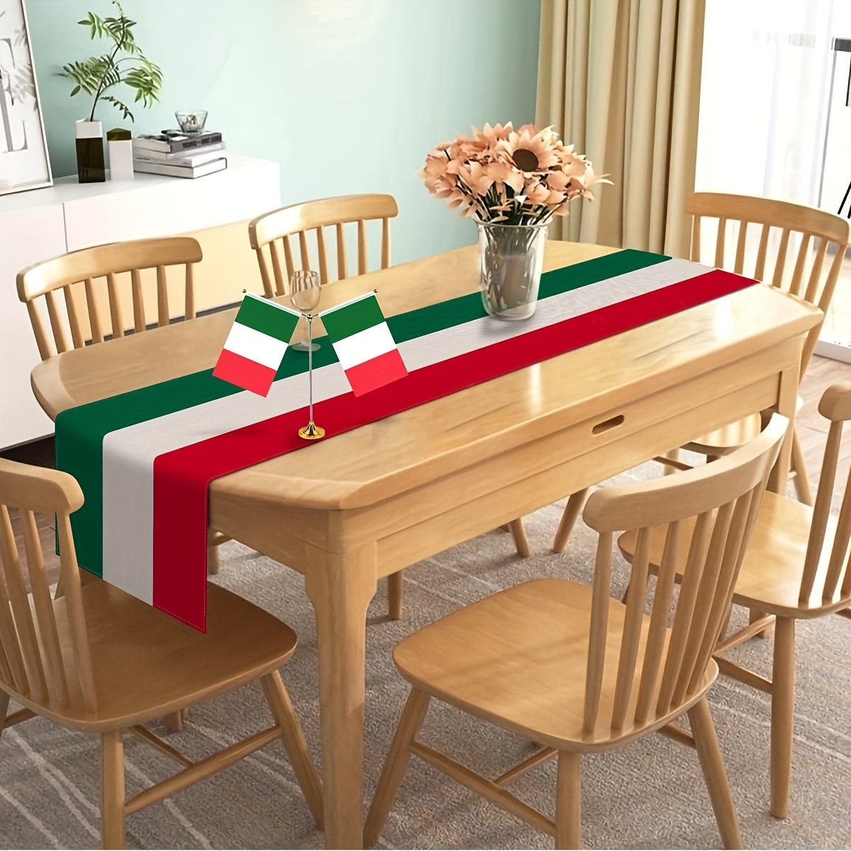 1pc Luxurious Italian Inspired - Linen Table Runner review and price