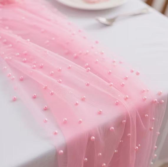 Chiffon Table Runner With Pear - Linen Table Runner review and price