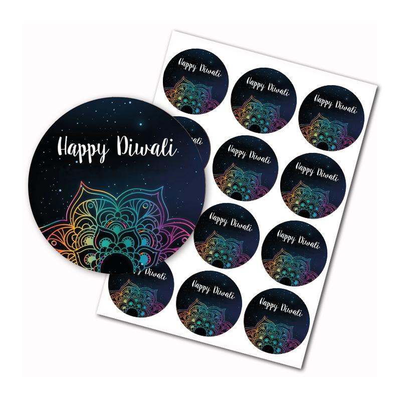 Happy Diwali stickers Indian F - Home Decor Indonesia review and price