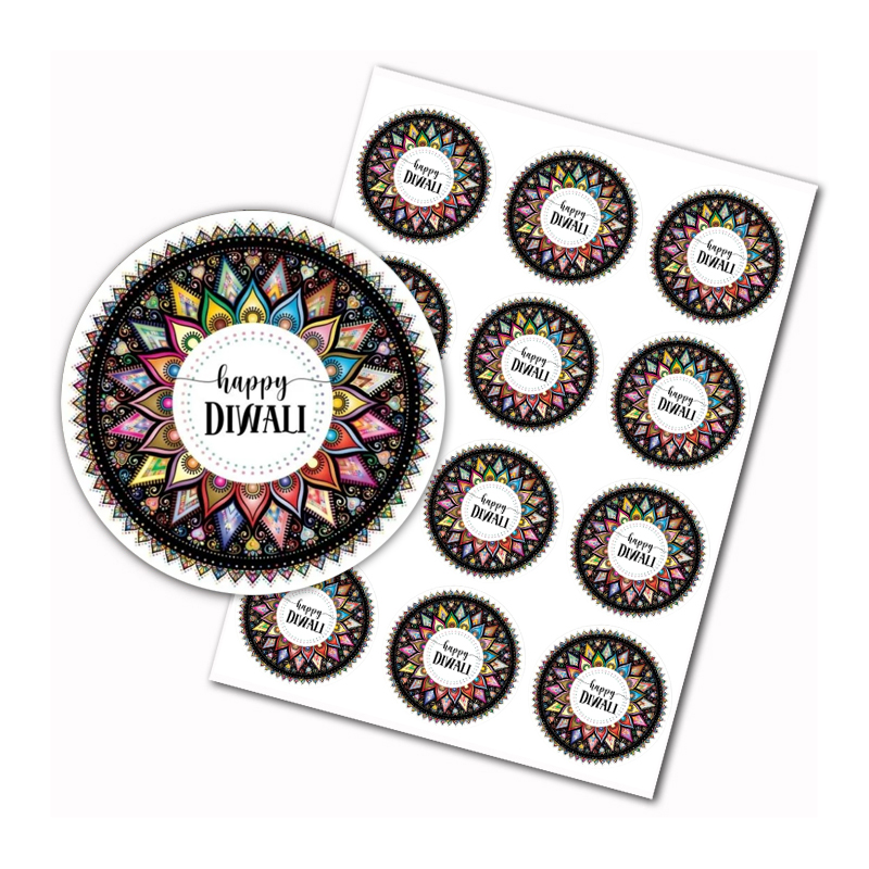 Happy Diwali stickers Indian F - Home Decor Indonesia review and price