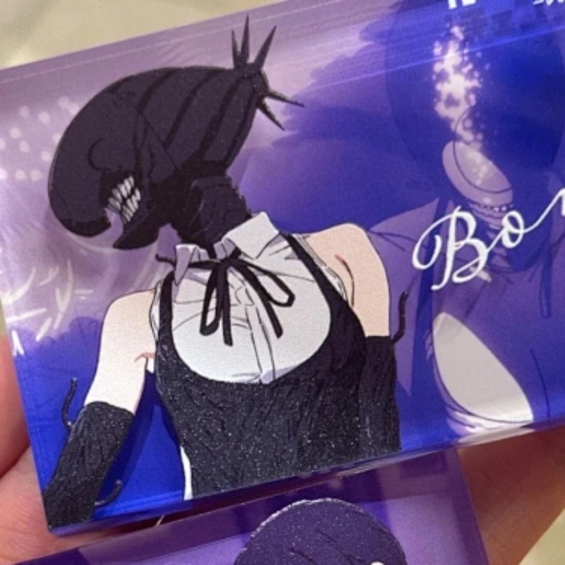 Chainsaw Man Themed Acrylic Br - Home Decor Theme review and price