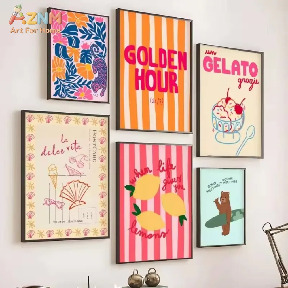 AZNM Colorful Summer Lemon Lob - Home Decor Y2K review and price