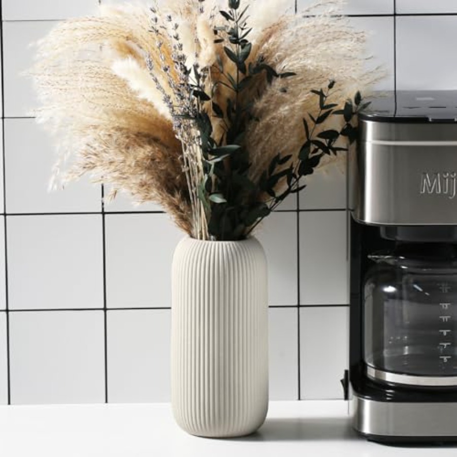 Bohemian Ceramic Vase - for Pa - Pampas Grass Decor review and price