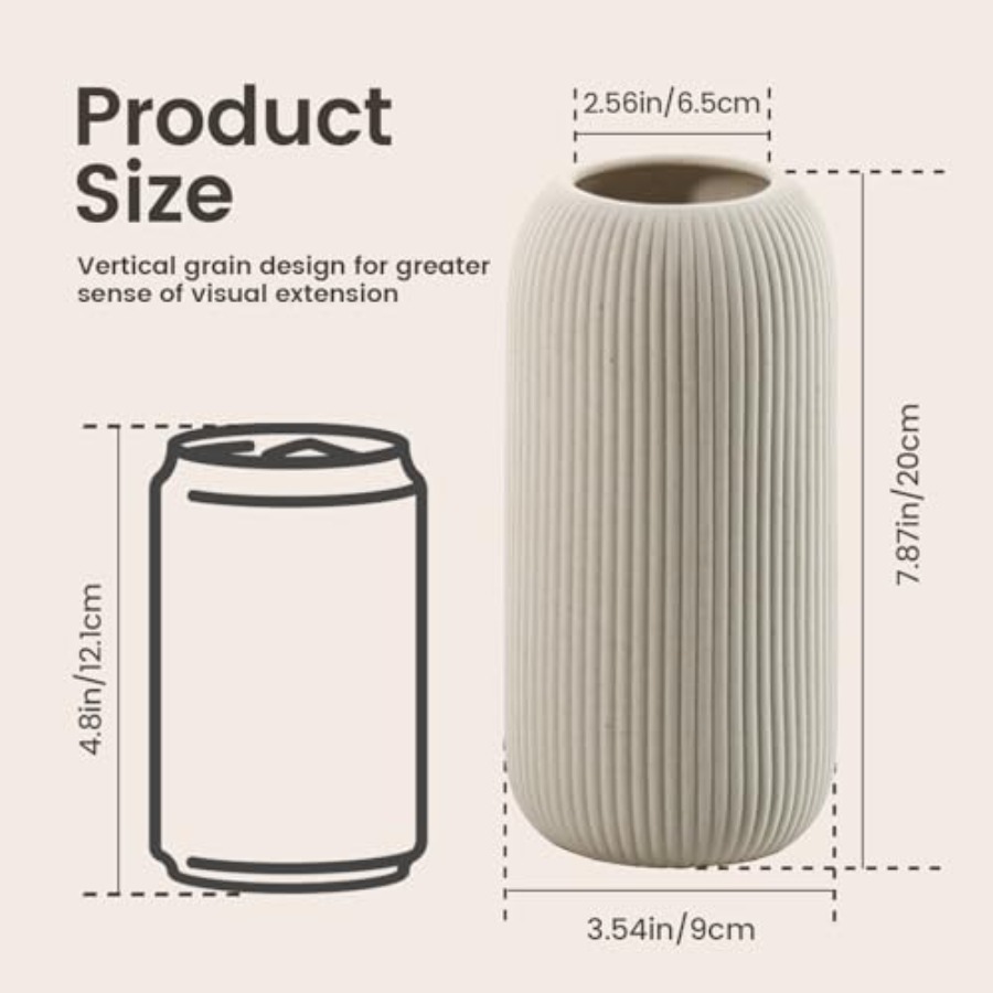 Bohemian Ceramic Vase - for Pa - Pampas Grass Decor review and price