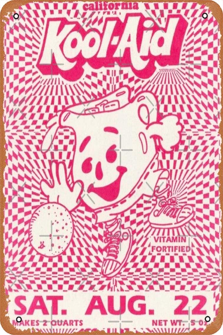 Y2K KOOL AID FLYER Poster Meta - Home Decor Y2K review and price