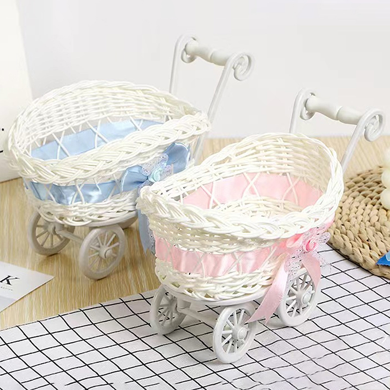1Pcs Basket Baby Cart Stroller - Rattan Plant Basket review and price